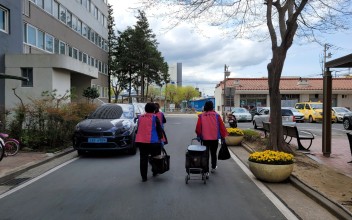 생활개선밀양시연합회 대체식 도시락 식사배달 자원봉사 활동 이미지